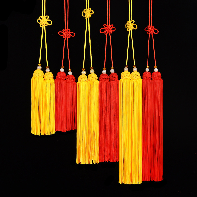 6寸太极剑穗武术健身吊穗比赛专用宝剑挂穗刀穗吊坠宫灯走马灯