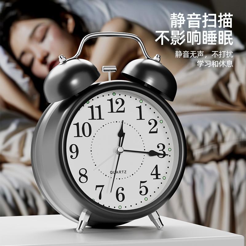 闹钟学生专用起床神器2026新款强力叫醒初高中生儿童男孩女孩时钟