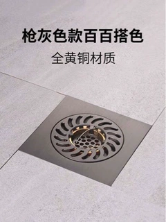 地漏卫生间盖子防臭下水管防反内芯通用型防虫防返铜过滤网供应链