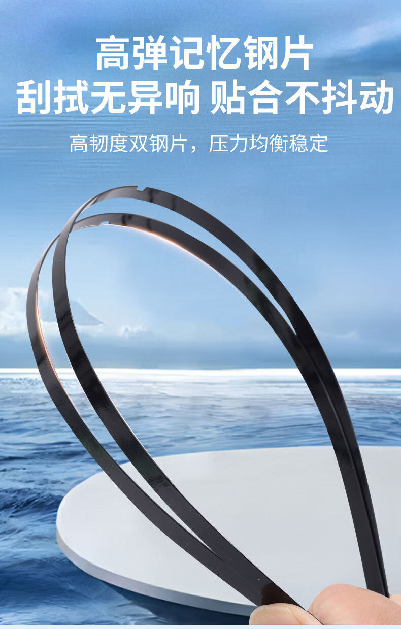 Eleven rubber strip wipers are compatible with Geely Emgrand GS/GL, Vision X3/X6, Boyue, Borui, Binrui original models