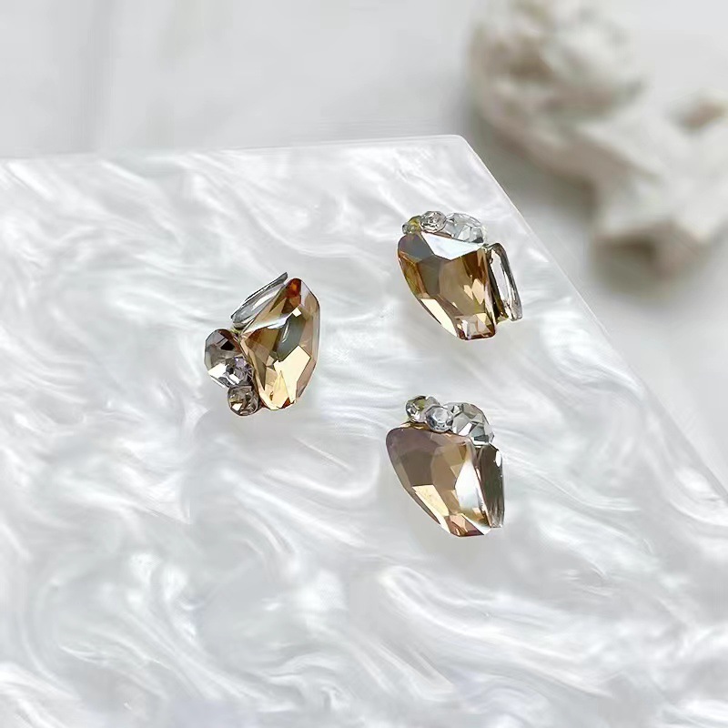 9364 # 샴페인 크리스탈 파일 드릴 [No.1]