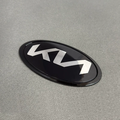 Suitable for New Kia Car Logo Modification Kn Hood Front Logo Kia Sorento K5K3 Smart Running Sportage Jiale Rear Car Logo (Car logo) - 115575cm