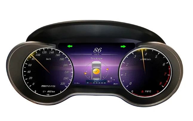 Совместимо с Mercedes-Benz C-Class LCD приборная панель E-Class GLC витамин W204 W253 W212 полная LCD-панель прибора