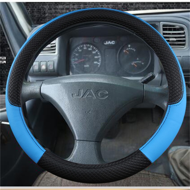 Large Truck Steering Wheel Cover, Universal for All Seasons, Suitable for Small Cars, D-Type Vans, Buses, 36-50cm Handlebar Cover with a Comfortable Grip