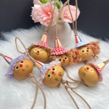 可爱表情帽子葫芦挂饰挂件饰品挂件包挂流苏diy饰品