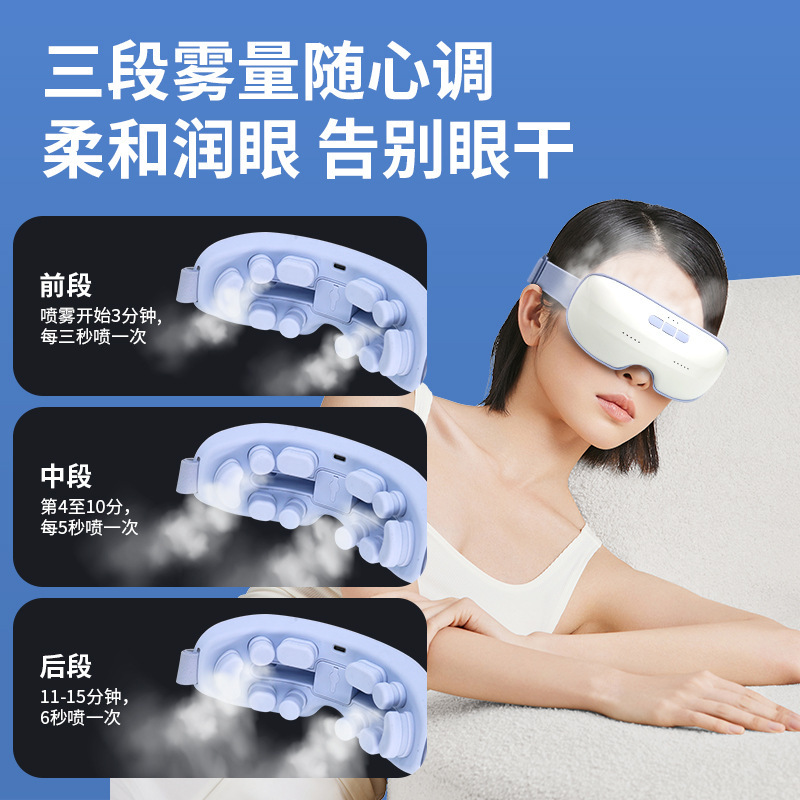 新しいスチームアイ保湿装置噴霧家庭用目の保護装置電気振動スプレーアイマッサージャー工場卸売|undefined