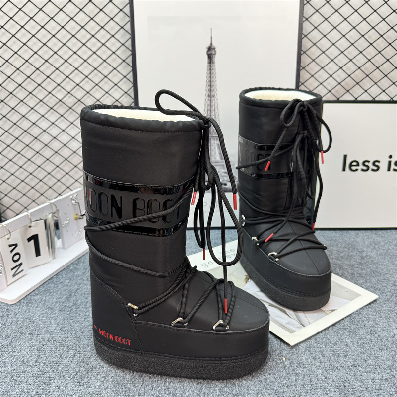 Winter non-slip keep warm ski high boots, upgraded version