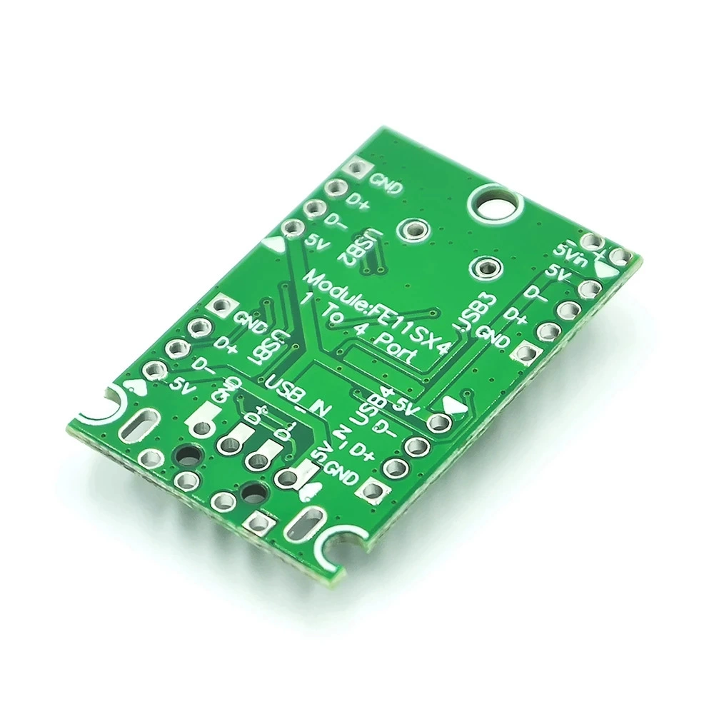 USB2.0 модуль расширения HUB 1:4, 1 на 4 интерфейса, подключение к плате разработки, бездрайверный