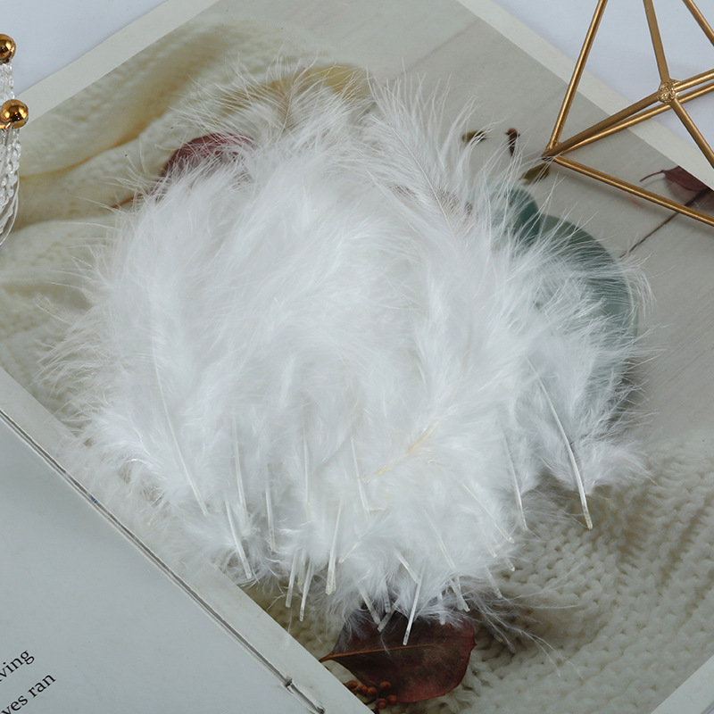 Pelotas de pavo, plumas de terciopelo de cola afilada, plumas de colores, Dreamnet, plumas, plumas, luces de plumas, bolas de olas, plumas, venta al por mayor transfronteriza