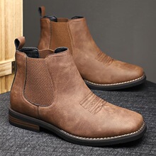 U 76164 Chelsea Style Leather Boots ��Ƥ�ж���ѥ �羳��
