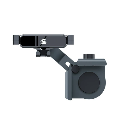 Aluminum Alloy Gravity-Mounted Screen-Type Car Phone Holder for New Energy Vehicles, High-Quality and Multi-Angle Adjustable (Car phone holder) - alloy-screen-bracket-one-piece-mirror-type