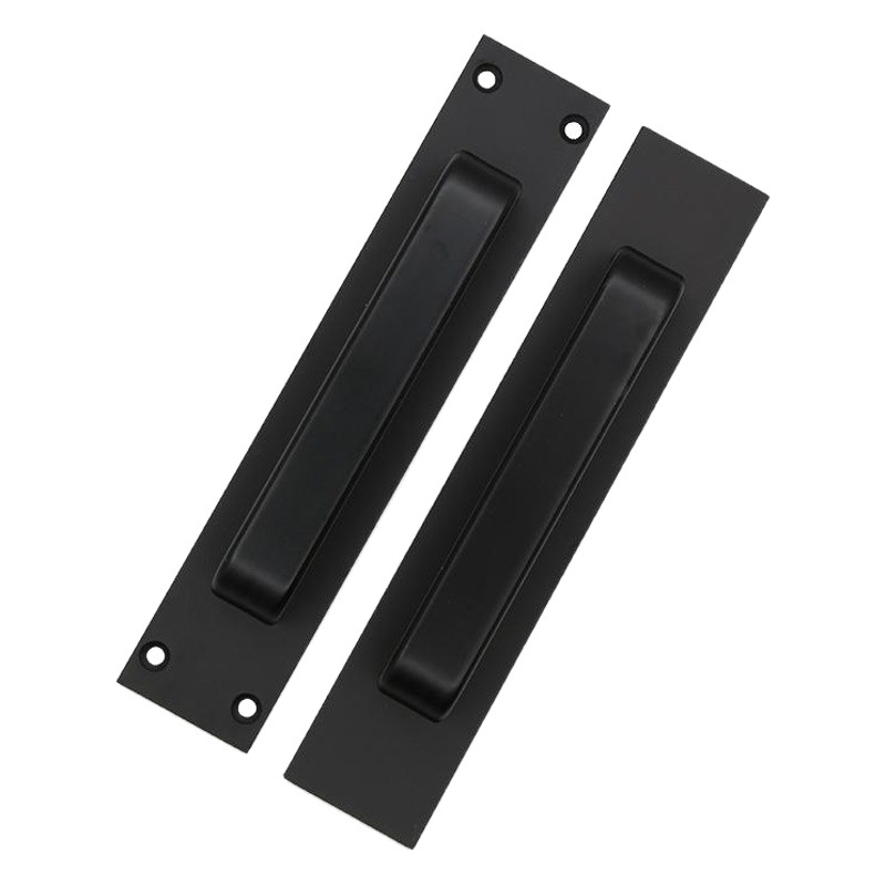 Manija de la puerta sin perforaciones manija de la puerta de aleación de aluminio manija de la puerta de balcón de acero de plástico abierta puerta corredera manija de la puerta de madera manija de la puerta image 1
