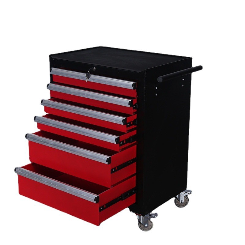Gabinete Carrito de Herramientas Móvil con Cajones Multicapa para Taller Mecánico