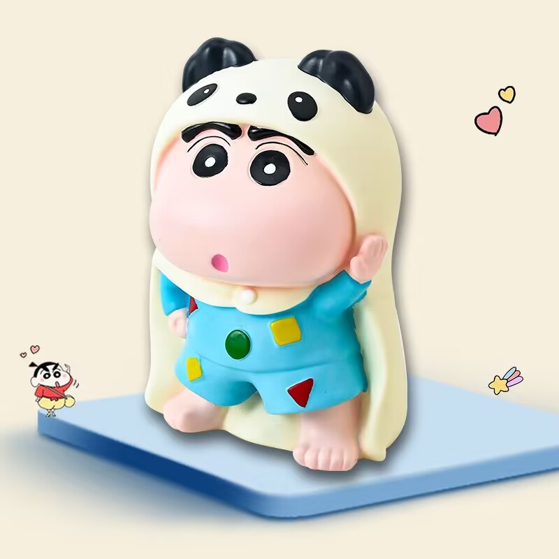 팬더 크레용 신짱 20cm 석고 인형 라텍스 몰드