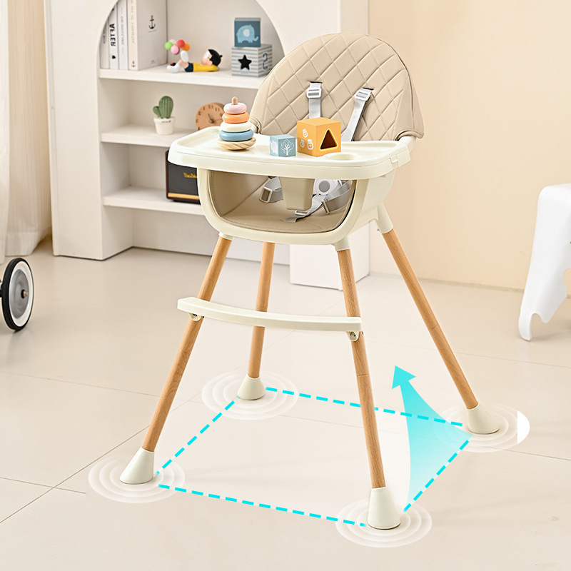 Child's Multi-functional Adjustable Household Baby and Toddler Dining Chair Wholesale Portable Growth Baby Chair