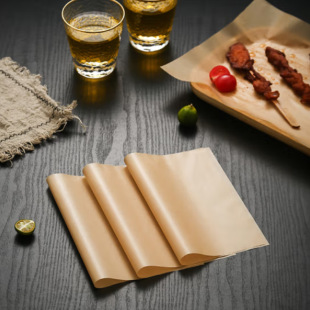 Durian Wrapping Paper Barbecue Paper Wholesale Rectangular Parchment Paper Barbecue Paper Oven 35g Natural Food Baking Paper