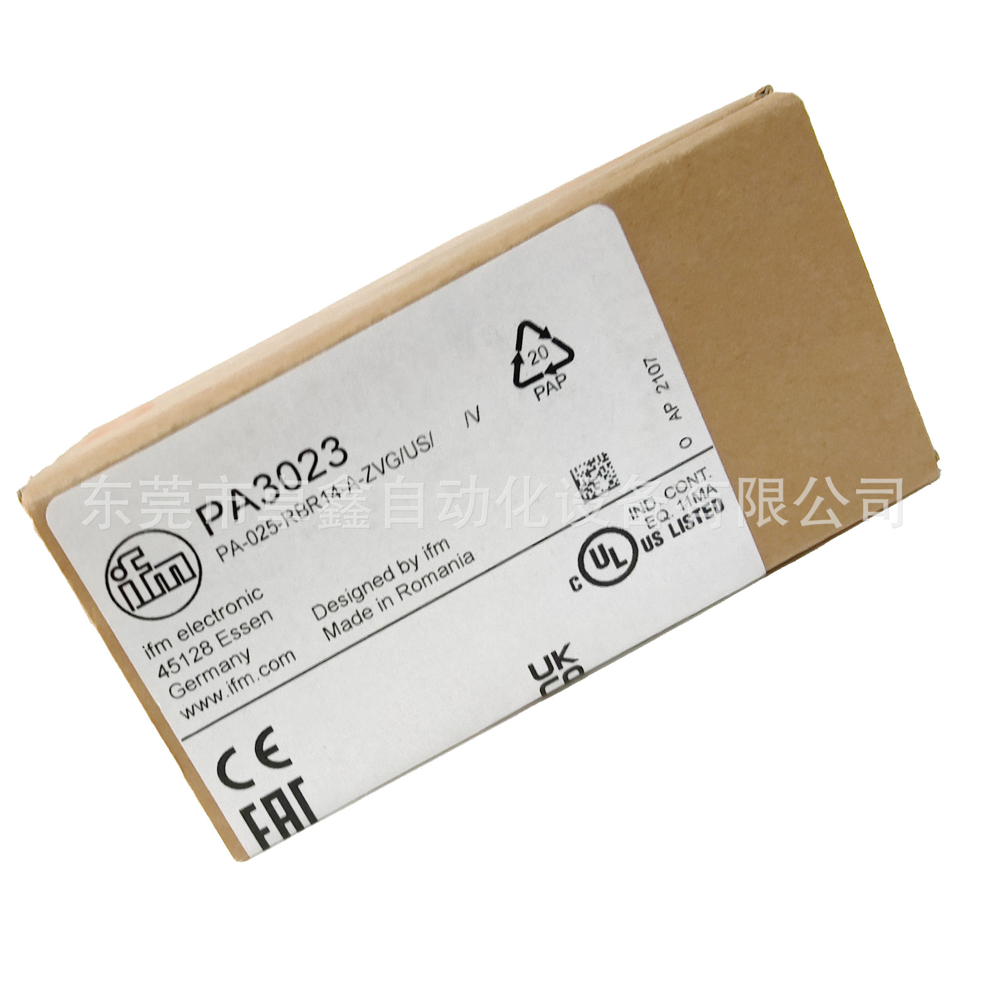 PA3023 易福门 PA3524 压力传感器  PA3509 优惠供应 询价