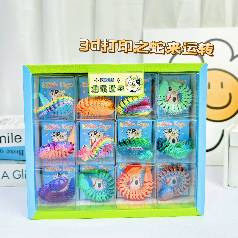 A3D Printing Flying Dragon в небе Симуляция суставов змеи развивающие детские игрушки трансграничные горячие продажи