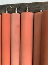 1.6/1.3胶辊直径128mm重工耐磨适配印刷机滚筒胶印机工业加重耐磨