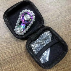 新款鏈條指尖陀螺齒輪金屬玩具SprocketsChains EDC 鏈齒飛輪批發