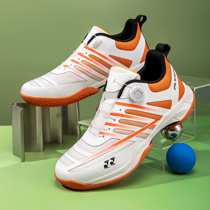 Cross-Border New Autumn and Winter Badminton Shoes for Men and Women, Professional Tennis Shoes, Non-Slip Sports Shoes, Ultra-Light Breathable Volleyball Shoes for Men