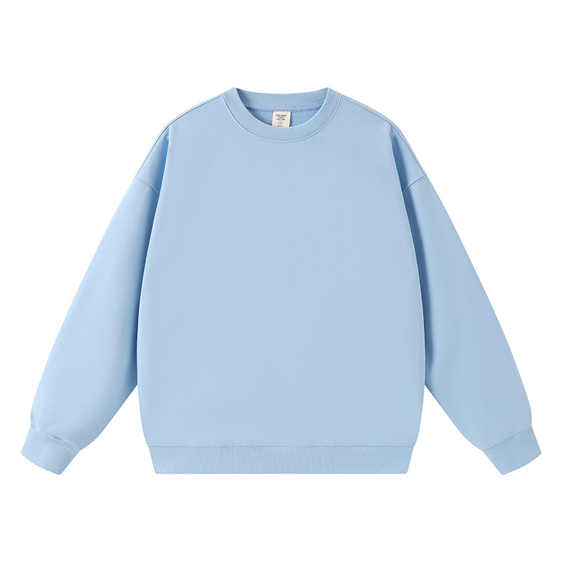 450 gramos de peso suelto camiseta de cuello redondo publicidad personalizada camiseta cultural equipo de ropa de clase ropa de trabajo logo impreso