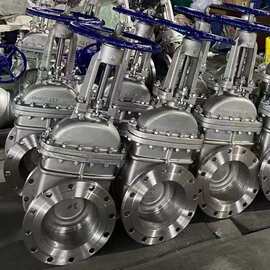 Z45W-10P不锈钢暗杆法兰闸阀图片