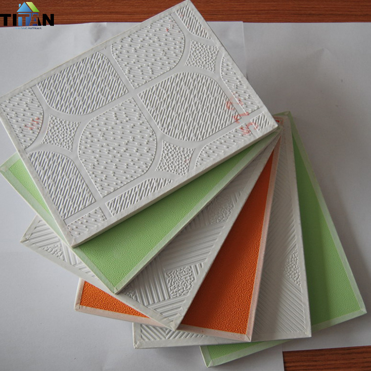 Techo de plástico de pvc impermeable y a prueba de humedad techo integrado techo de viruela placa de yeso techo