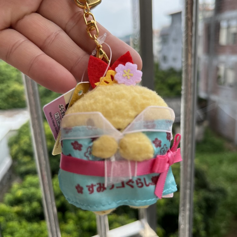 隅の生物の清水寺の精巧な猫のエビのぬいぐるみのペンダントの漫画のぬいぐるみのビーズのチェーンはかばんのペンダントを掛けます。|undefined