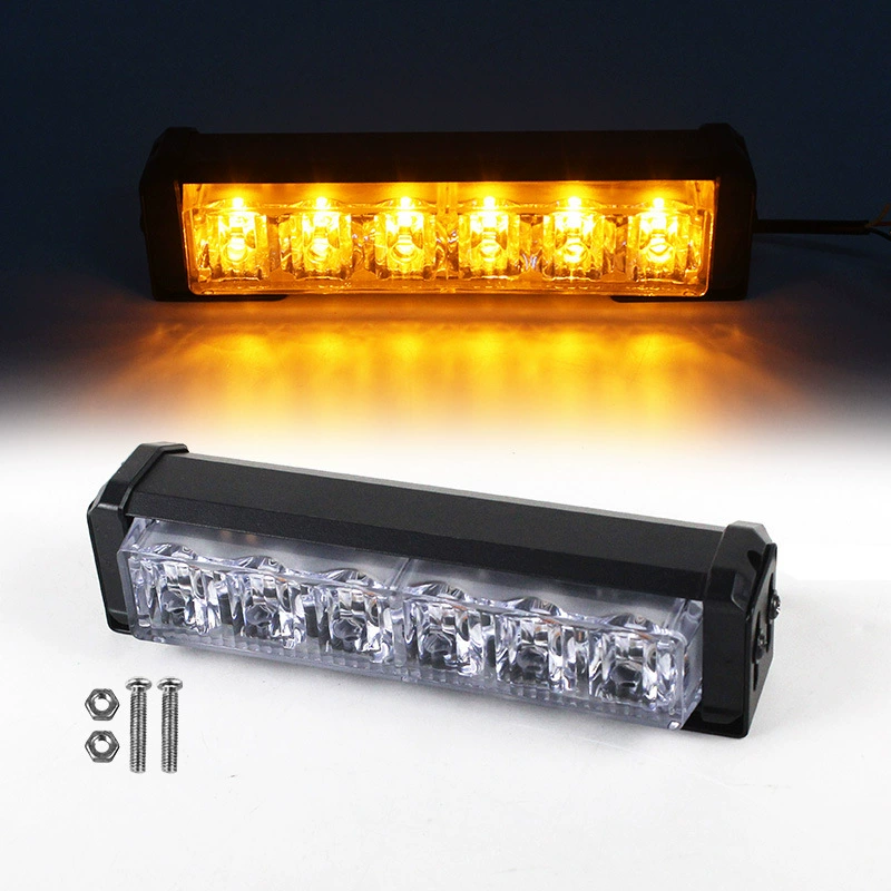 Автомобильные светодиодные светильники средней сети фургоны модифицированные сигнальные огни мотоциклов с открытой полосой вспышки света универсальные стробоскопы 12-24V