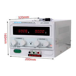 Longwei LW-2203KD high-power high-precision 220V3A DC regulated power supply switch maintenance power supply