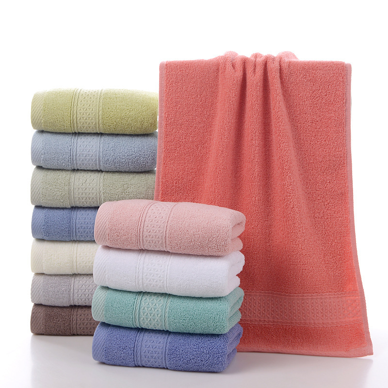 Cotton household couple towel multi-color optional soft absorbent face towel welfare gift factory wholesale Cotton household couple towel multi-color optional soft absorbent face towel welfare gift factory wholesale