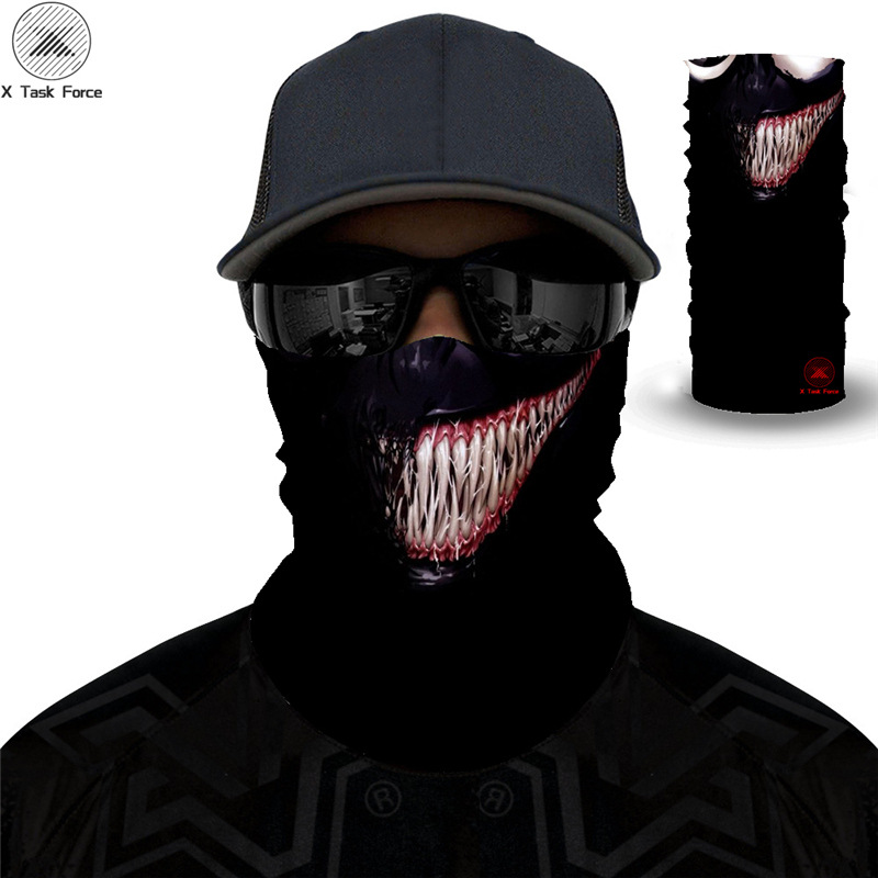 Four Seasons Warm Magic Venom Headscarf Windproof Cycling Face Mask Motorcycle Electric Vehicle Neck Cover for Men and Women