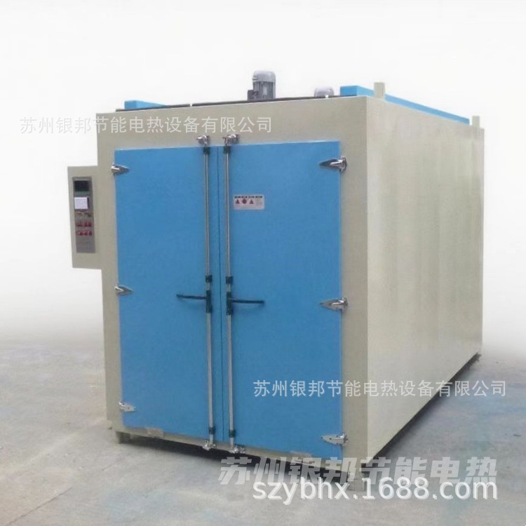 工业热风循环聚氨酯胶辊专用烘箱 平板台车式聚氨酯静压模具烘箱