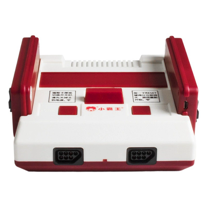 Игровая приставка Mini-Dendy D99 для домашнего использования, 4K HD TV, 8-битная ретро-консоль с желтым слотом для карт, ностальгическая красно-белая игровая приставка.