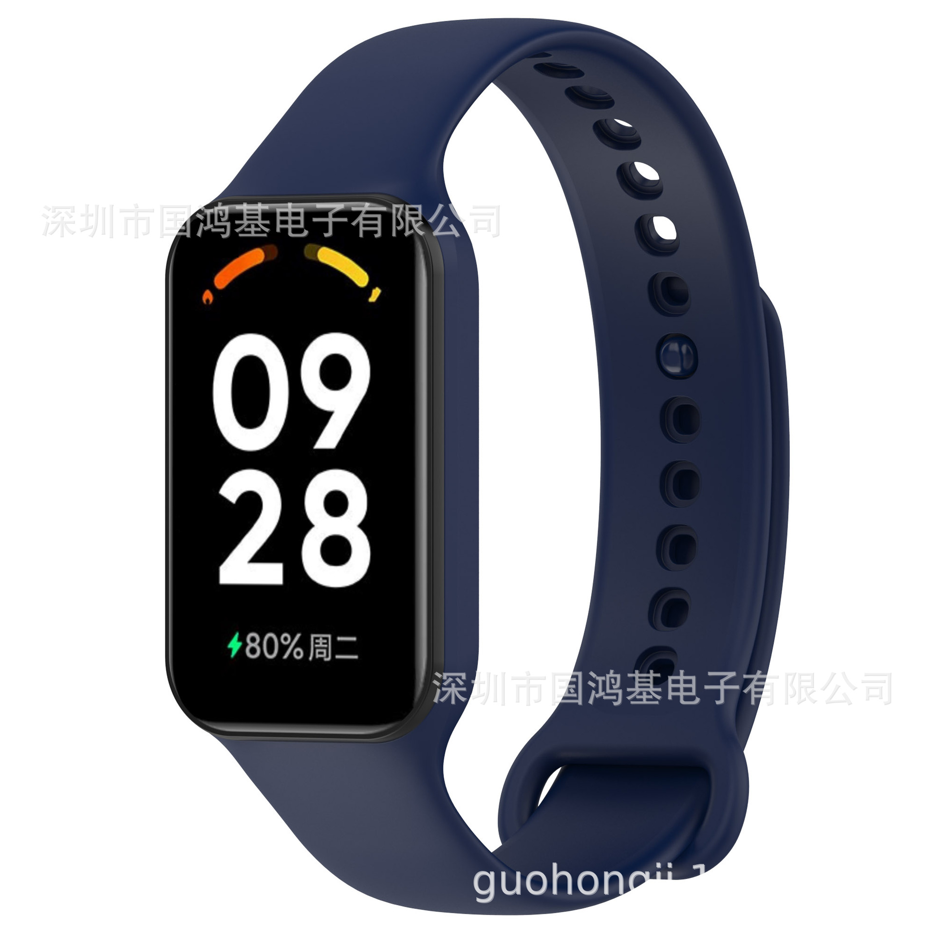 The redmi Band 2 wristband from Guohongji is soft, comfortable, water-resistant and sweat-resistant with silicone undefined