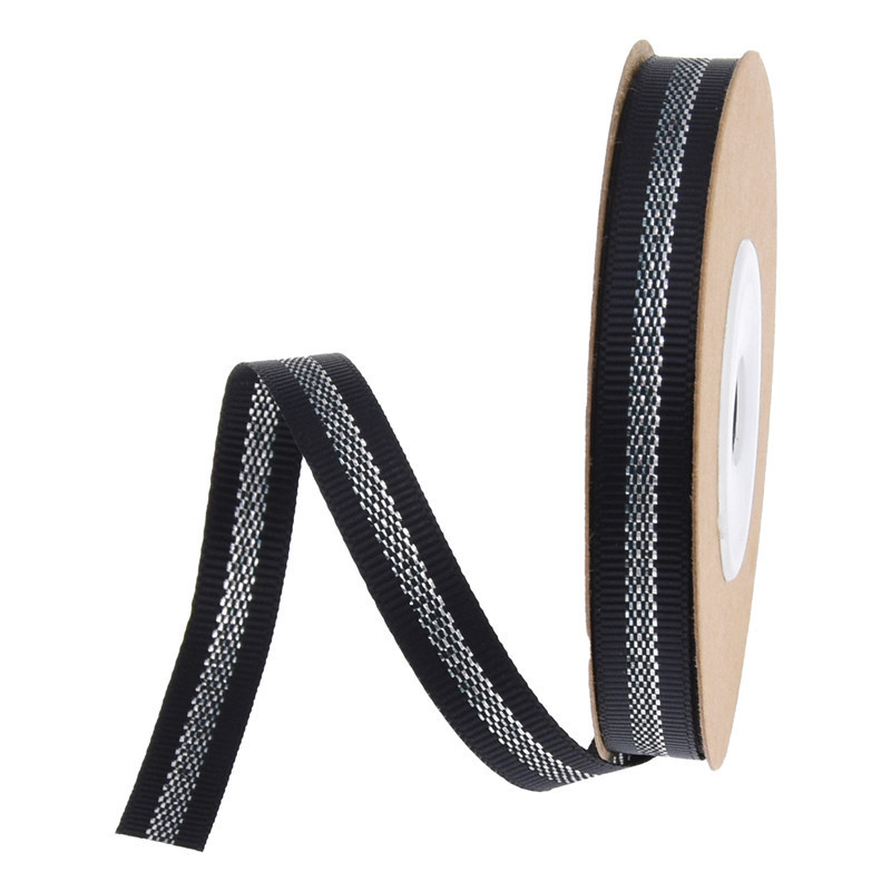 Nuevos productos transfronterizos teñidos de oro, plata, cebolla ribbon, empaque de regalos de horneado, decoración para el hogar, cinta de 10 yardas