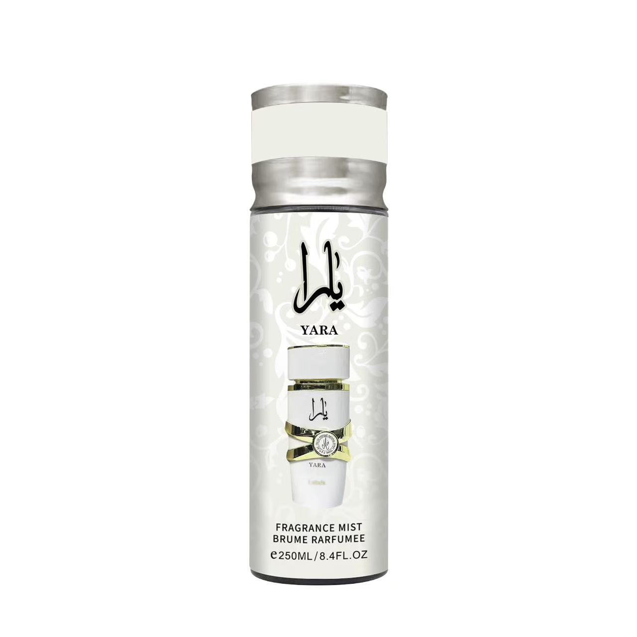 Cuerpo spray body mist transfronterizo lattafa yara árabe vietnamita Perfume 250ml