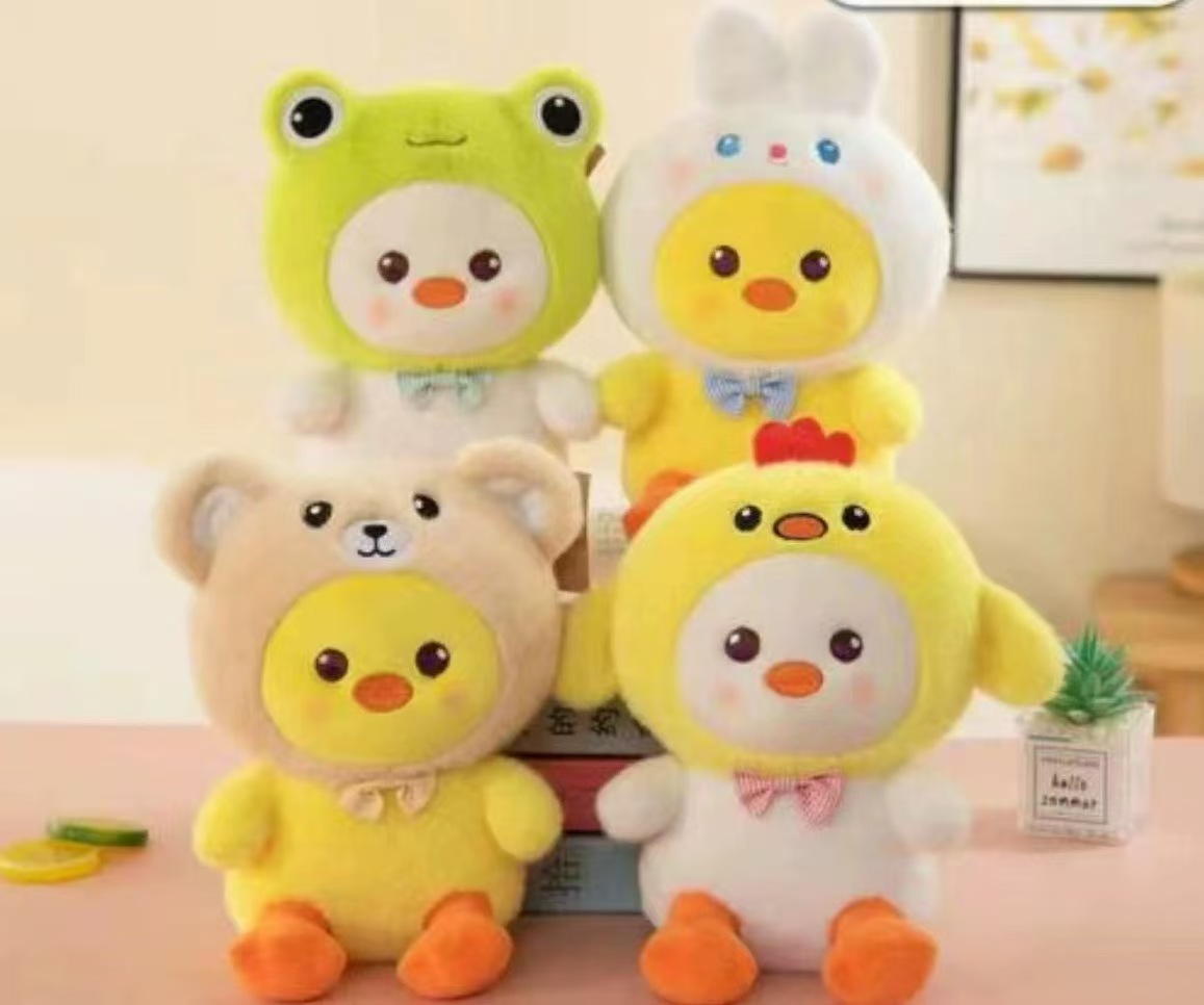 Nueva máquina de agarre, máquina de garras, muñeca, juguete de peluche de ocho pulgadas, lanzamiento de boda, logotipo impreso, evento de empuje, regalo