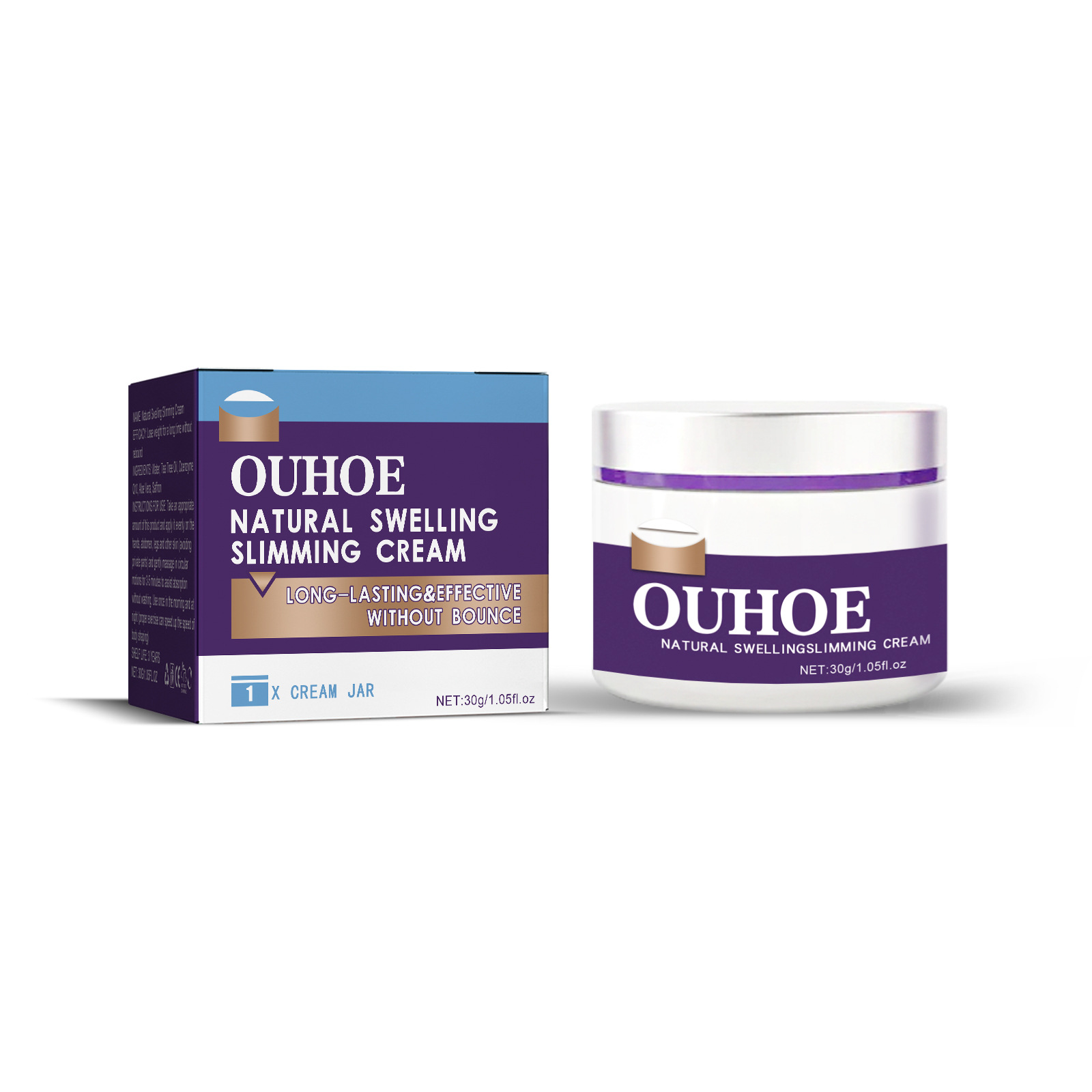 OUHOE slimming care cream compresses tightens body's excess fat, shaping belly and massaging the lazy_voghion.com