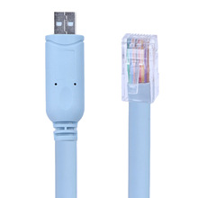 CH340 console usb rj45 RS232转串口思科H3C交换机路由器调试线