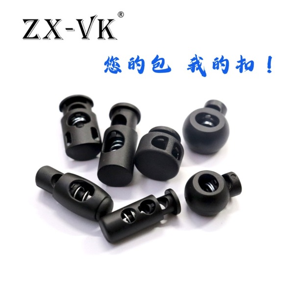 Factory wholesale spot spring buckle press adjustment rope buckle…