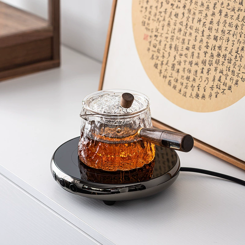 Japanese glass teapot, capacious tea, increased thickness