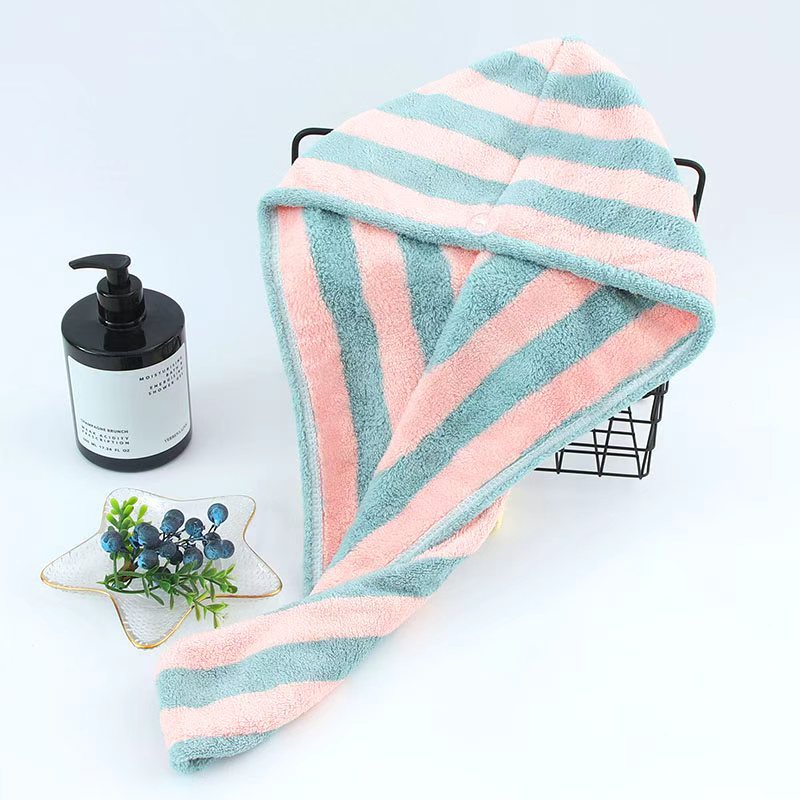 Princesa gorro de secado de cabello súper absorbente bolso de mujer pañuelo de cabeza Pelo Largo gorro de ducha champú de secado rápido Toalla de secado de cabello engrosada Toalla de pelo