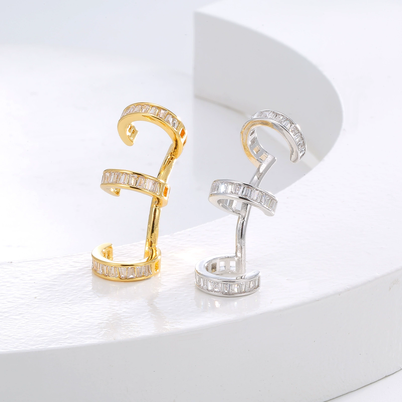 Серебряная игла, серьги, модные дизайнерские товары, цветочные