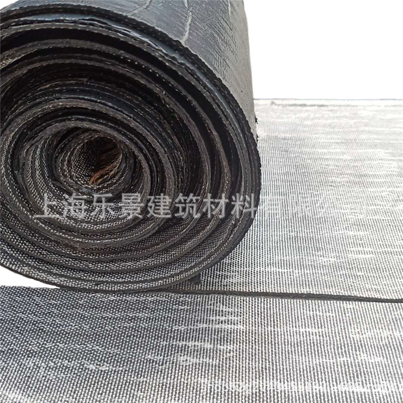 道路白改黑工程防裂贴水滚公路裂缝维修乡村路面加宽自粘式抗裂贴