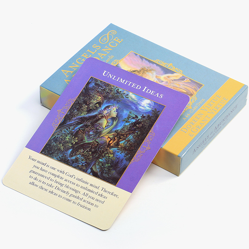 Cartes de tarot des anges de fortune oracle de l abondance_voghion.com