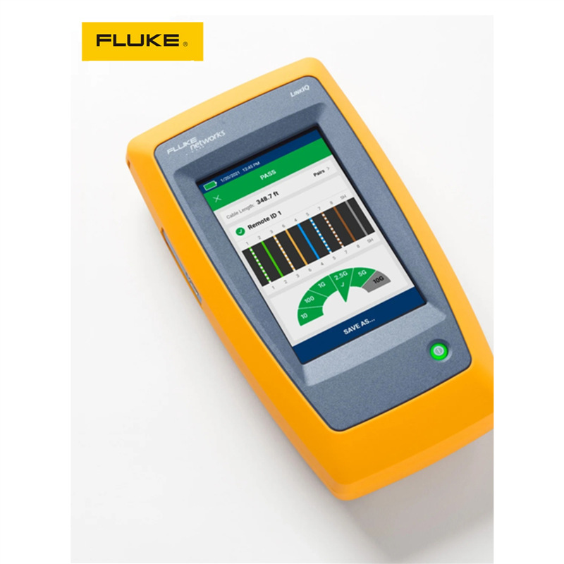 FLUKE福禄克网络测试仪LIQ-100/KIT电线缆LinkIQ鉴定链路速率定位