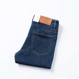 FE-LA家2025冬新品欧货牛仔裤高端男款长裤潮牌微弹小直筒牛仔裤