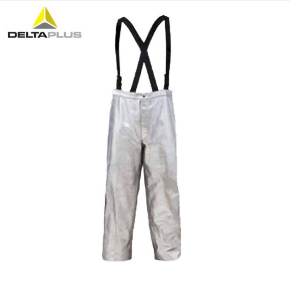 代尔塔（Deltaplus）402011 19N型镀铝连体隔热服背带裤单件  1条